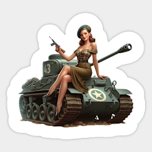 Tank Girl Sticker